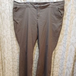 Torrid olive pants, stretchy, 24 regular,